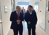 浦东新区管小军副区长一行来Ladbrokes立博考察指导事情