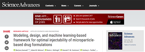 克日麻省理工大学的研究职员开发出一种盘算模子，，可以资助改善注射类微粒制剂的可注射性并防止梗塞。。。