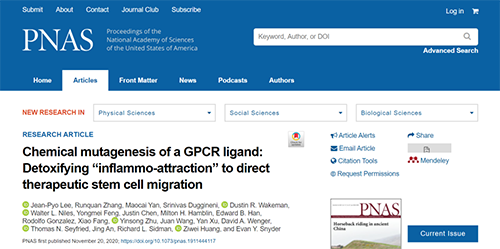 天下首创：：药物将干细胞指导至受损部位，，，提高其愈合能力！