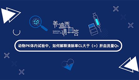动物PK体内试验中，，怎样诠释扫除率CL大于肝血流量Qh